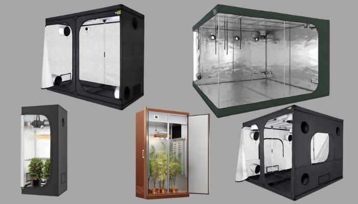 różne rodzaje growboxów